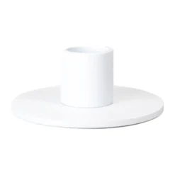 Cooee kynttilänjalka matala 3 cm, Valkoinen