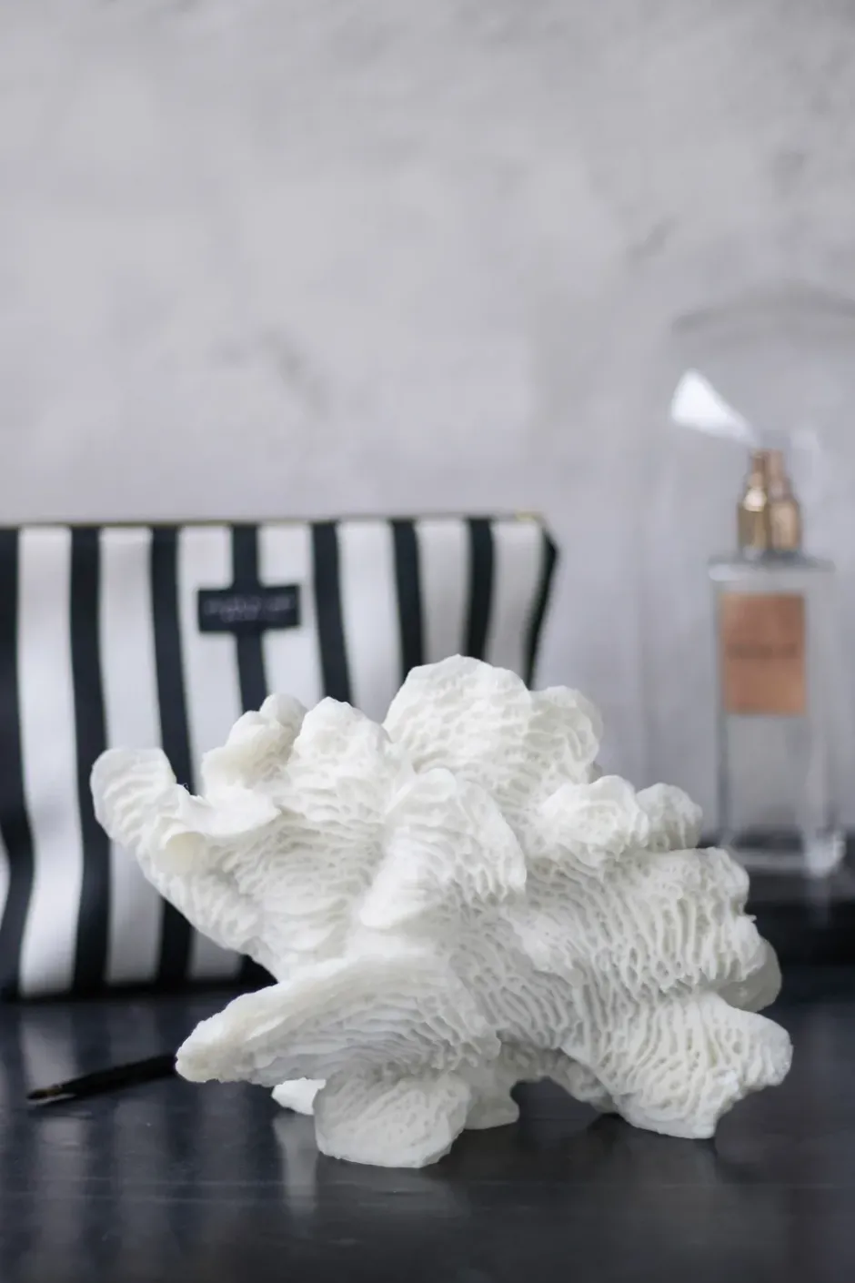 Coral fan, White