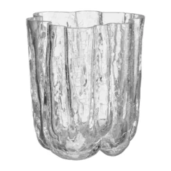 Crackle maljakko 12,1 cm, Kirkas