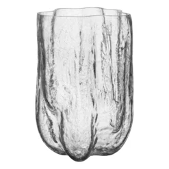 Crackle maljakko 37 cm, Kirkas
