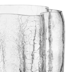 Crackle maljakko 37 cm, Kirkas