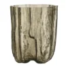 Crackle maljakko 27 cm, taupe