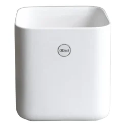 Cube ruukku small Ø 13 cm, Matte white