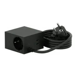 Cuboid+ haaroituspistorasia USB-C 30W 2 m, Black