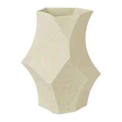 Cueva maljakko 26 cm, Off-white