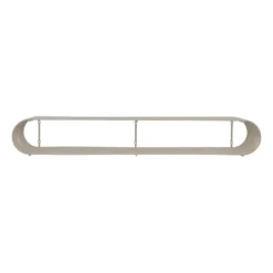Curva hylly 80,4 cm, Taupe