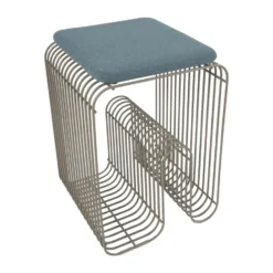 Curva istuinpehmuste Curva jakkaralle 27x32,5 cm, Pölynsininen