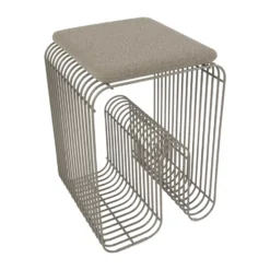 Curva istuinpehmuste Curva jakkaralle 27x32,5 cm, Taupe