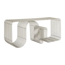 Curva-istuinpenkki 100 cm, Taupe
