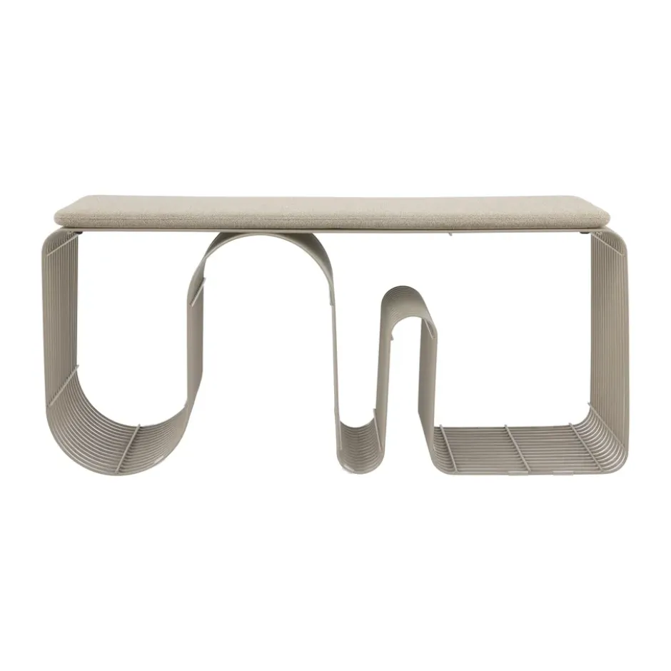 Curva penkin istuinpehmuste 32x95,5 cm, Taupe