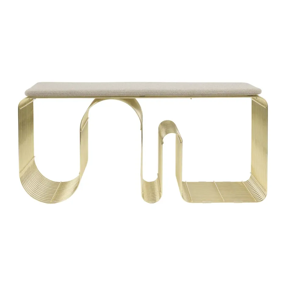 Curva penkin istuinpehmuste 32x95,5 cm, Taupe