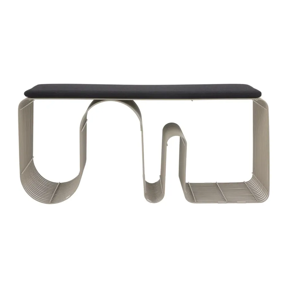 Curva penkin istuinpehmuste 32x95,5 cm, Antrasiitti