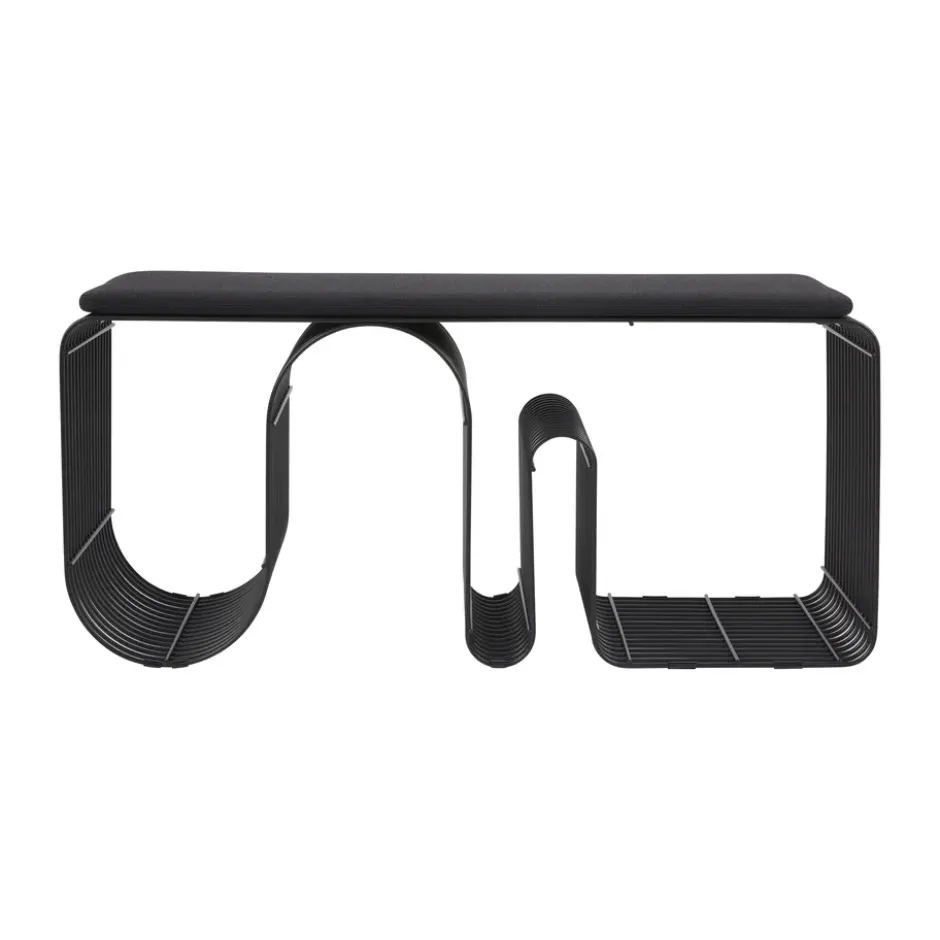 Curva penkin istuinpehmuste 32x95,5 cm, Antrasiitti