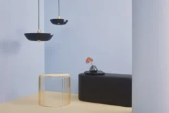 Curva pöytä 45 cm, Kulta