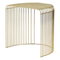Curva pöytä 45 cm, Kulta