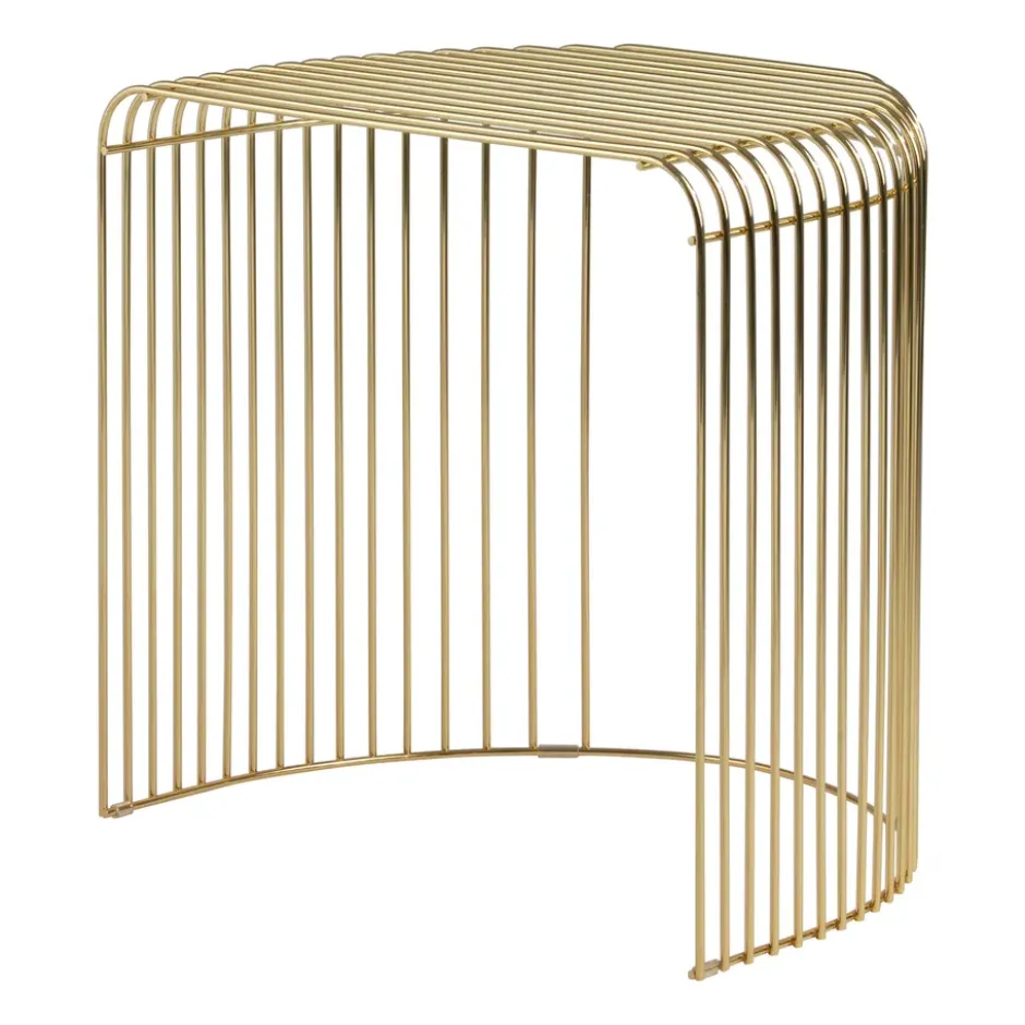 Curva pöytä 45 cm, Kulta