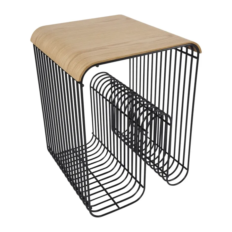 Curva tarjotin/yläpaneeli Curva jakkaralle 33 cm, Tammi