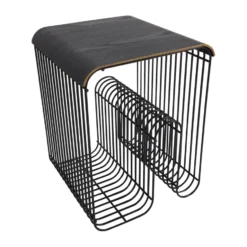 Curva tarjotin/yläpaneeli Curva jakkaralle 33 cm, Musta