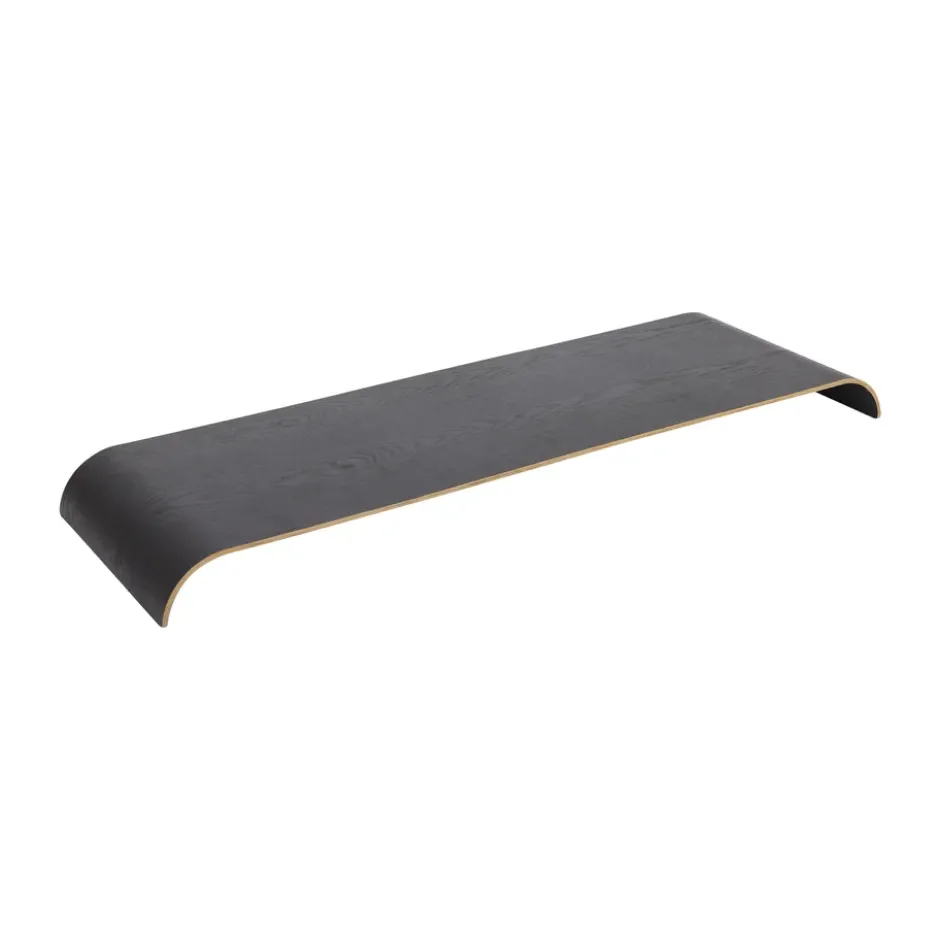 Curva tarjotin/yläpaneeli Curva hyllyyn 80,4 cm., Musta