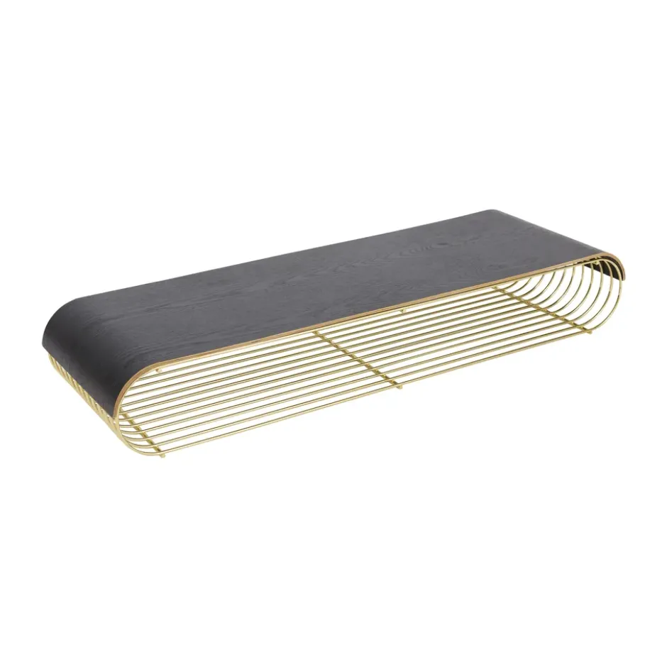 Curva tarjotin/yläpaneeli Curva hyllyyn 80,4 cm., Musta