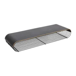 Curva tarjotin/yläpaneeli Curva hyllyyn 80,4 cm., Musta