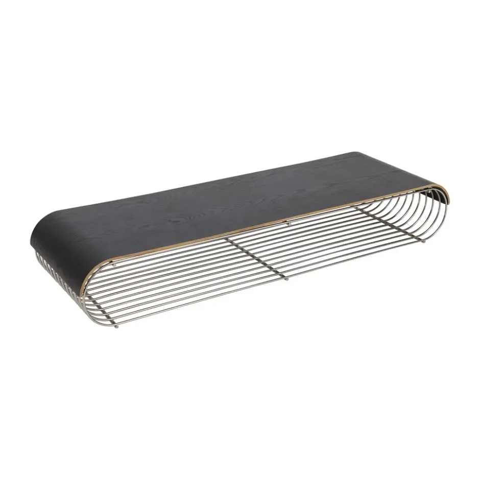 Curva tarjotin/yläpaneeli Curva hyllyyn 80,4 cm., Musta