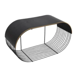 Curva tarjotin/yläpaneeli Curva seinähyllyyn 62,2 cm, Musta