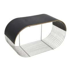 Curva tarjotin/yläpaneeli Curva seinähyllyyn 62,2 cm, Musta
