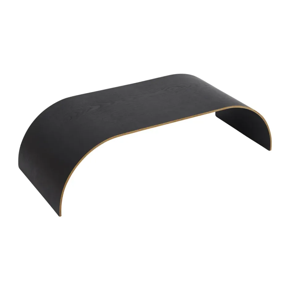 Curva tarjotin/yläpaneeli Curva seinähyllyyn 62,2 cm, Musta