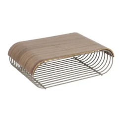 Curva tarjotin/yläpaneeli hyllyyn 40,4 cm, Pähkinäpuu