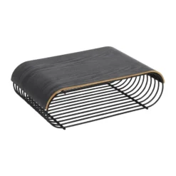 Curva tarjotin/yläpaneeli hyllyyn 40,4 cm, Musta