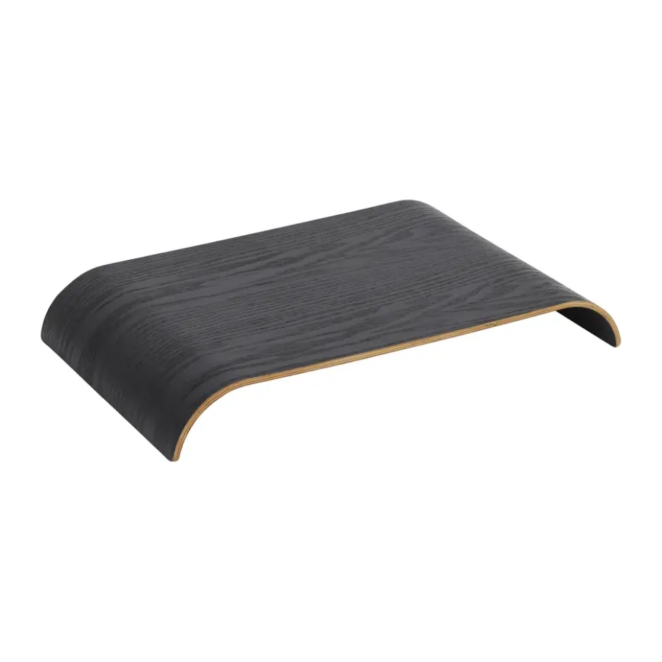 Curva tarjotin/yläpaneeli hyllyyn 40,4 cm, Musta
