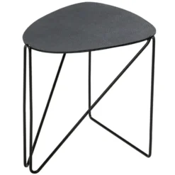 Curve Chameleon Hippo -sivupöytä, Black-anthracite