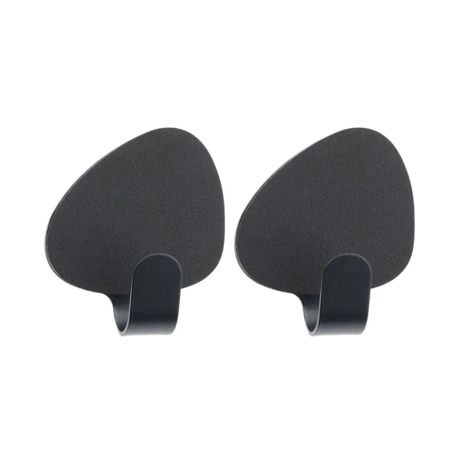 Curve Nupo -koukku M, 2-pakkaus, Black