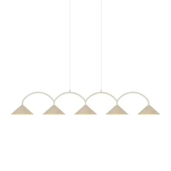 Curve riippuvalaisin 5, Beige