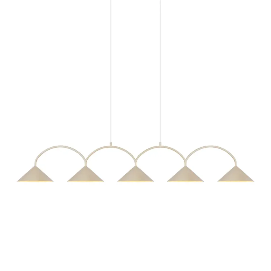 Curve riippuvalaisin 5, Beige