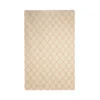 Diamond matto, Off white/oranssi 230 x 336 cm