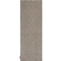 Diamond matto 70x200 cm, Grey
