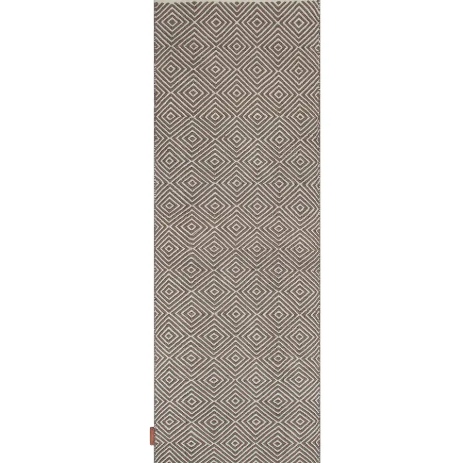 Diamond matto 70x200 cm, Grey
