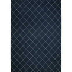 Diamond matto 230x336 cm, Sinisen sekoitus-luonnonvalkoinen