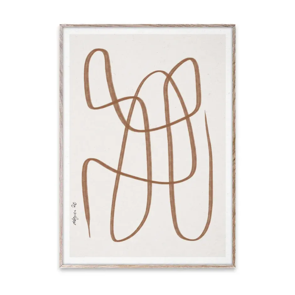 Different Ways -juliste, ruskea, 30x40 cm