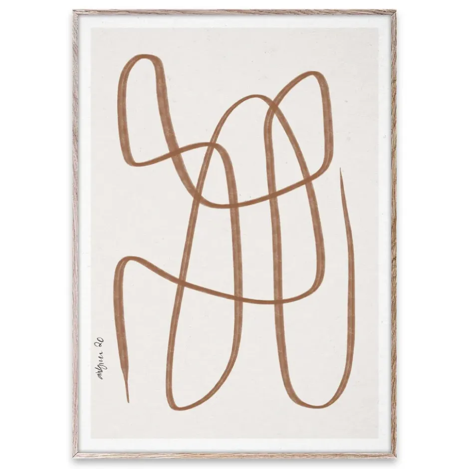 Different Ways -juliste, ruskea, 50x70 cm