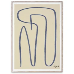 Different Ways -juliste, sininen, 50x70 cm