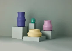 Dorotea maljakko 12 x 25 cm, Mellow yellow