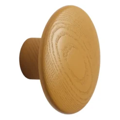 Dots wood -koukku burnt orange, Ø 9 cm