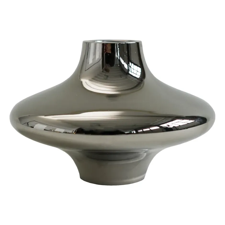 Doublet nro 01 pieni kynttilänjalka, Chrome