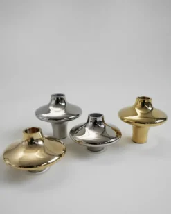 Doublet nro 01 pieni kynttilänjalka, Brass
