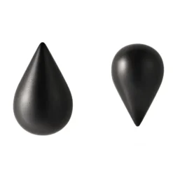 Dropit nupit 2 kpl, musta iso