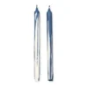 Dryp steariinikynttilä 2-pack, Deep Blue