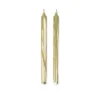 Dryp steariinikynttilä 2-pack, Olive